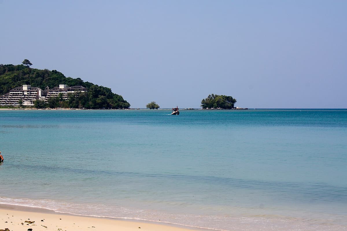 Calm sea off Nai Yang Beach